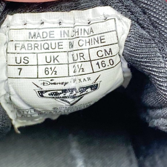 Disney Light Up Shoes CARS Pixar Toddler Little Kid Sneakers - Picture 6 of 10